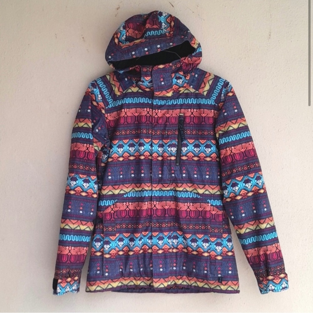 BURTON DryRide Aztec Snowboard Womens Size medium Jacket